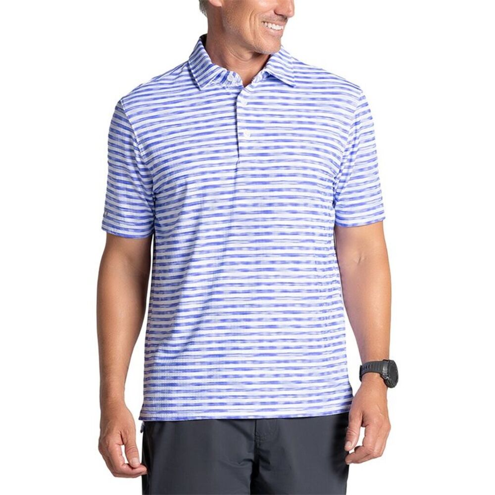 Ibkul Mens  Polo Shirt, Purple